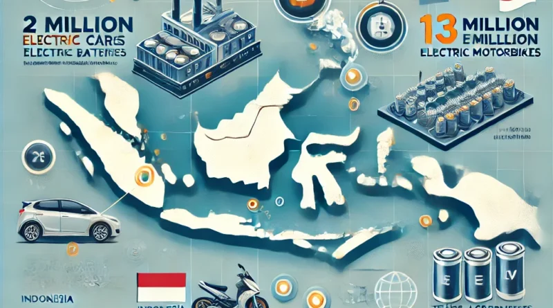 Indonesia Poised to Become Major Player in Global EV Battery Market