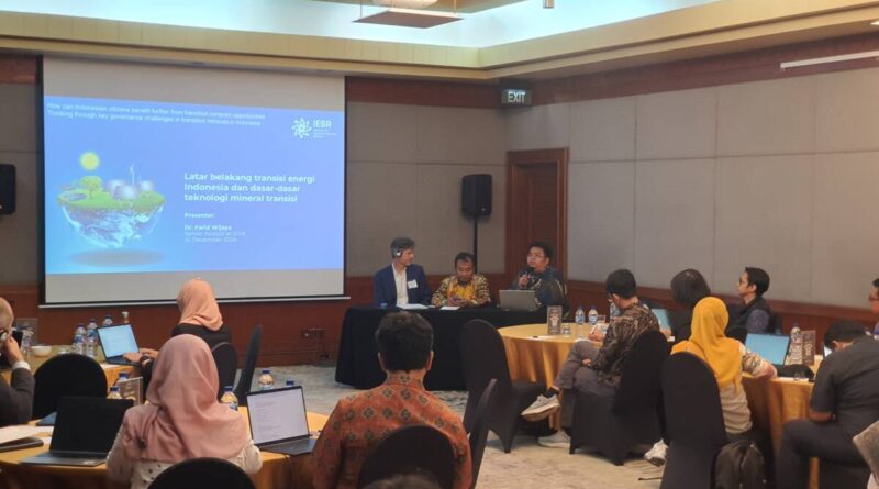 Indonesia Prioritizes Mineral Downstreaming for Clean Energy Independence